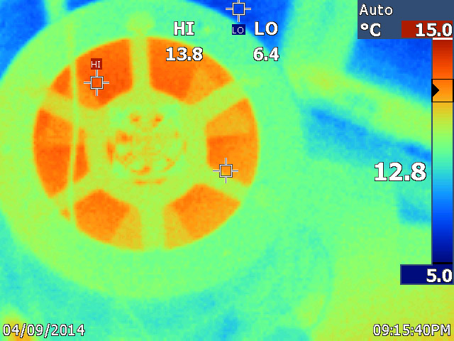 Rear of OTA against observatory roof