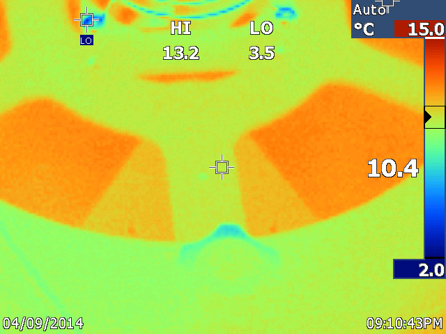 Closeup of primary / rear of OTA