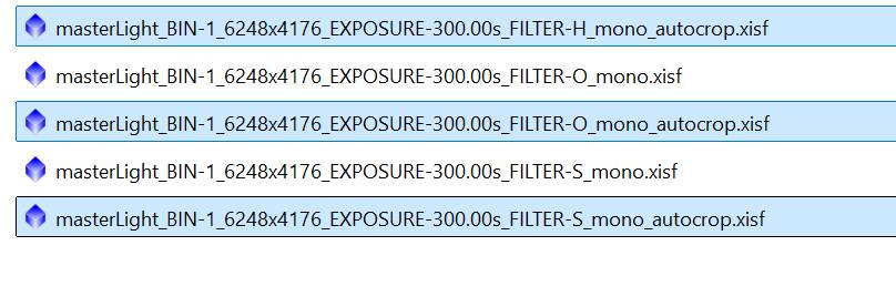 Master folder